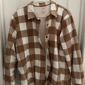 NWOT J. Crew Sherpa Jacket